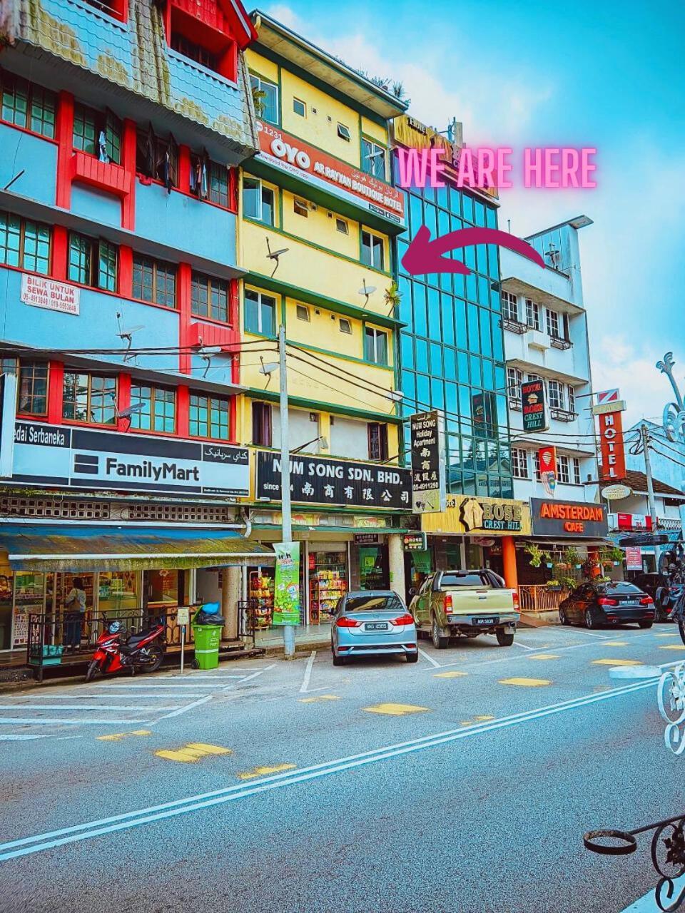 Ar Rayyan Hotel Tanah Rata Esterno foto